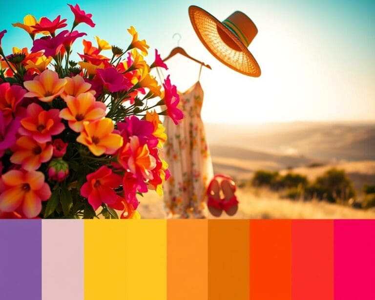 Welche Farben dominieren die Sommerkollektion?