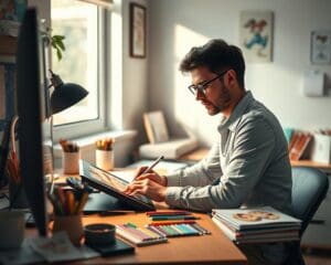 Wie arbeitet ein Illustrator an Auftragsprojekten?