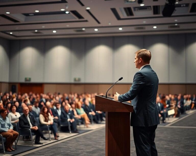 Wie arbeitet ein Moderator bei Veranstaltungen?