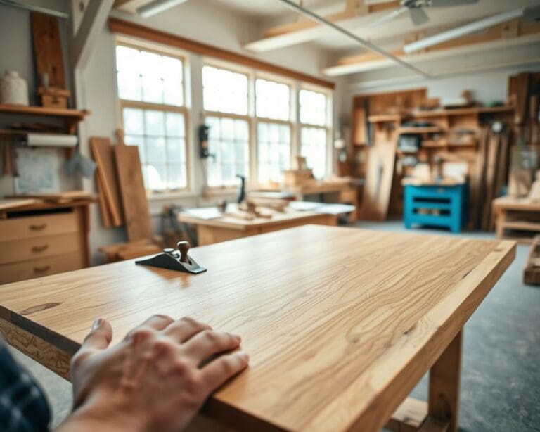 Wie arbeitet ein Schreiner an individuellen Moebelprojekten?