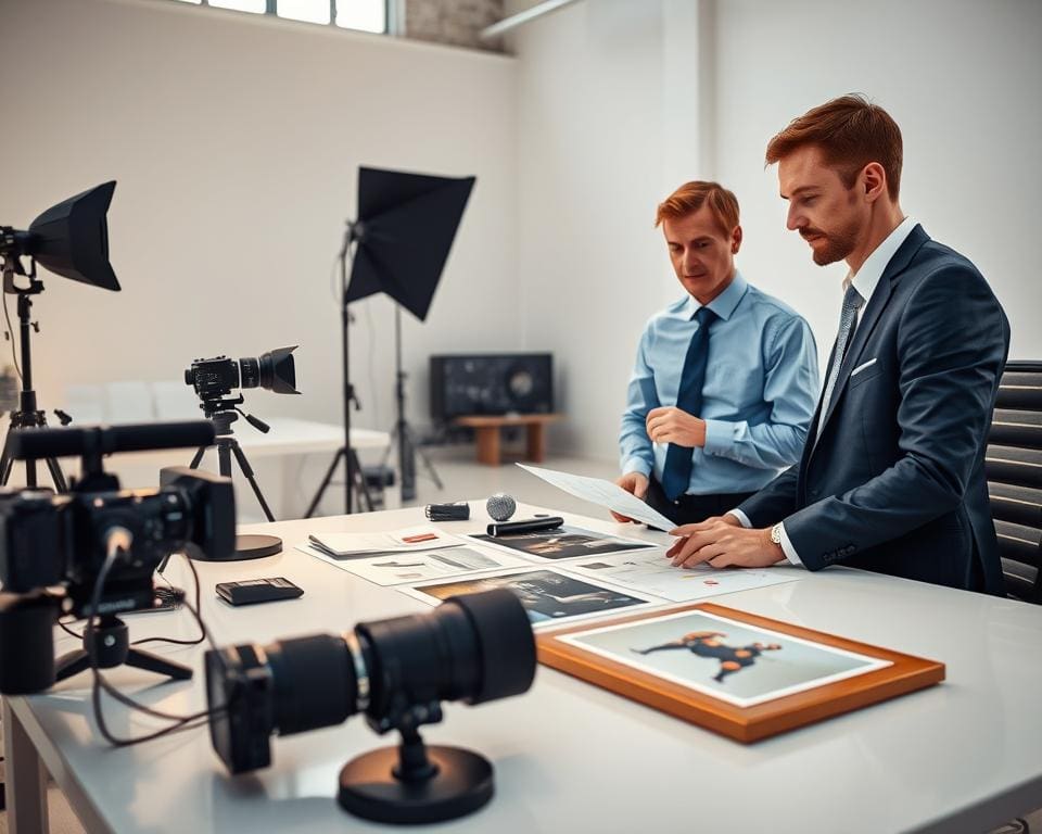 Wie betreut ein Fotograf Grosskunden im Marketing?