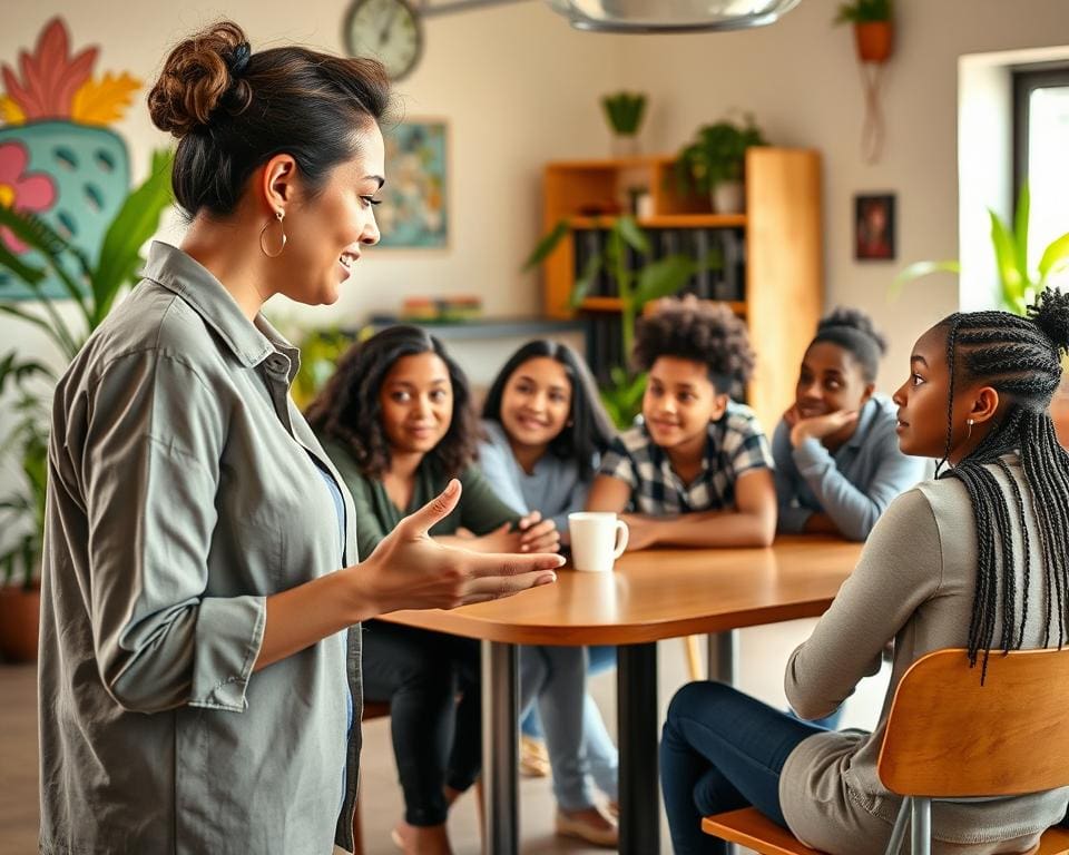 Wie betreut ein Sozialarbeiter Jugendliche?