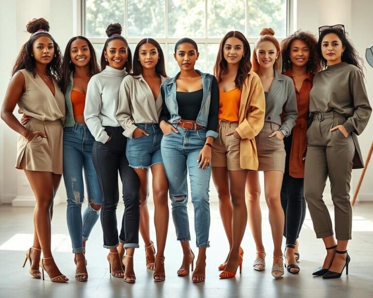 Wie finde ich passende Outfits fuer jede Figur?