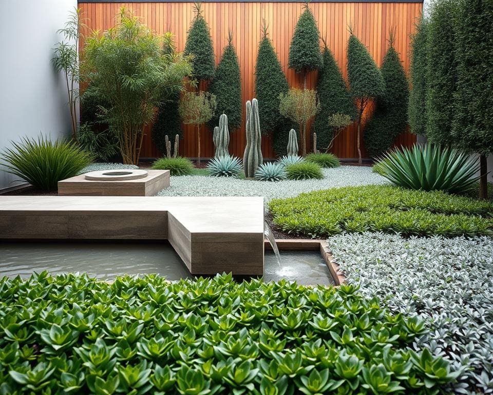 Wie gestalte ich den Garten modern?