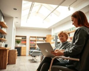 Wie gewinnt ein Friseur online Stammkunden?