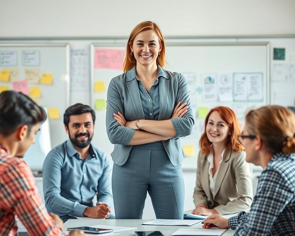 Wie unterstuetzt ein Projektkoordinator Teams?