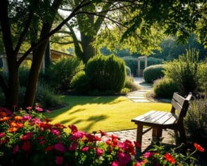 Wie entsteht ein schöner Sitzplatz im Schattenbereich?