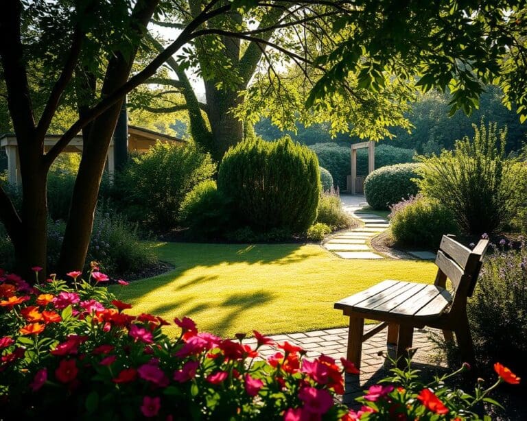 Wie entsteht ein schöner Sitzplatz im Schattenbereich?