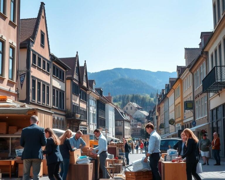 Was umfasst eine komplette Räumung in Freiburg?