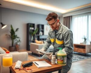 Wie unterstützt ein Schädlingsbekämpfer Wohnungen?