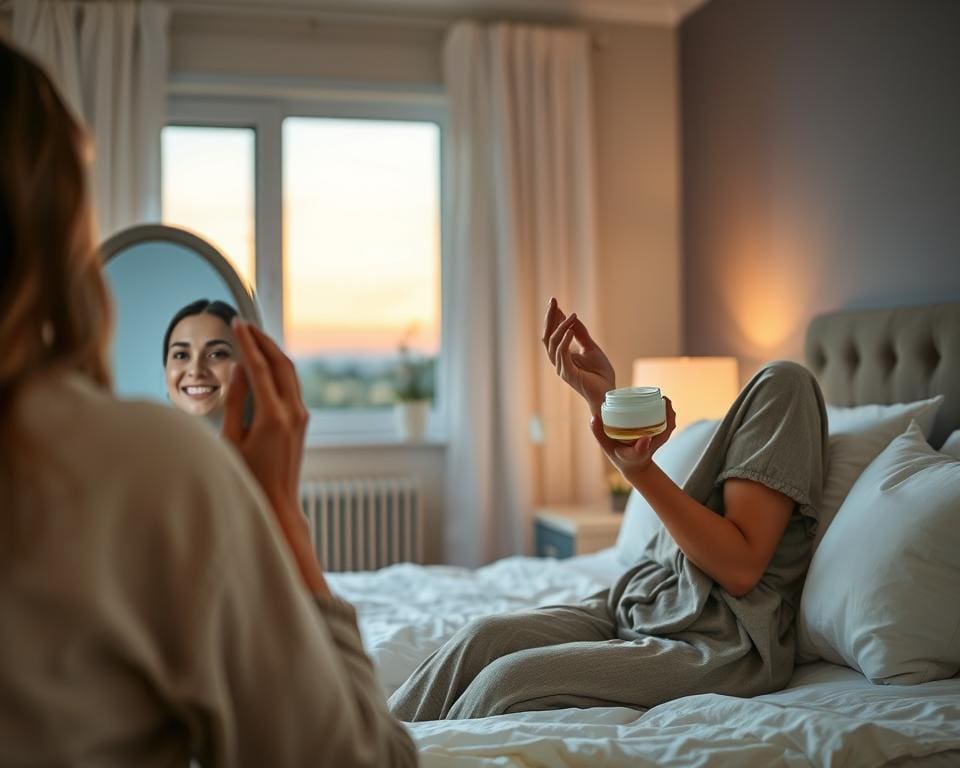 Warum sind Pflegeroutinen abends sinnvoll?