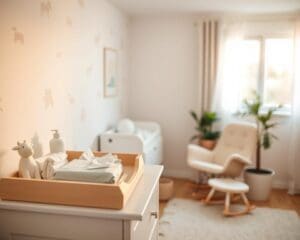 Was braucht eine praktische Wickelecke?