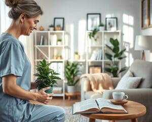 Was macht eine ruhige Pflegeroutine aus?