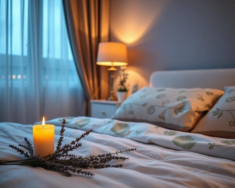 Was unterstützt Entspannung im Schlafbereich?