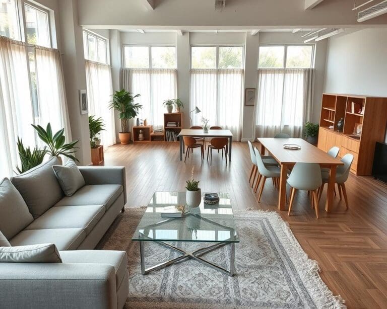 Welche Möbel passen zu offenen Räumen?