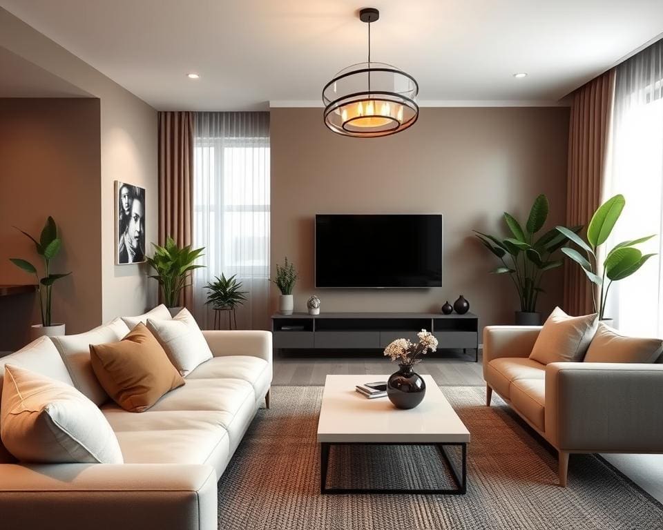 Wie gestaltet man Wohnzimmer modern?
