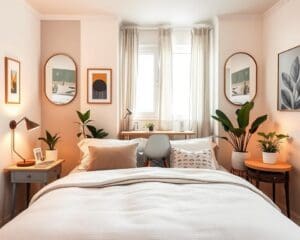 Wie richtest du kleine Schlafzimmer optimal ein?