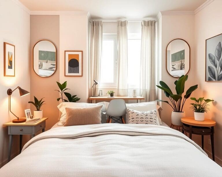 Wie richtest du kleine Schlafzimmer optimal ein?