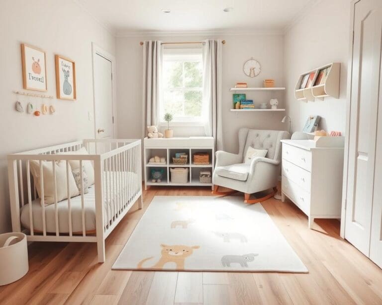 Wie richtet man ein kleines Babyzimmer optimal ein?