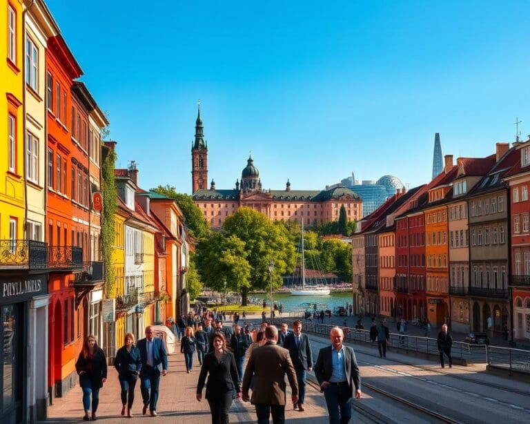 Welche Orte prägen Stockholm?