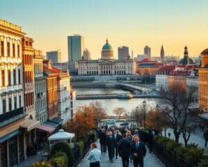 Welche Orte prägen Warschau?