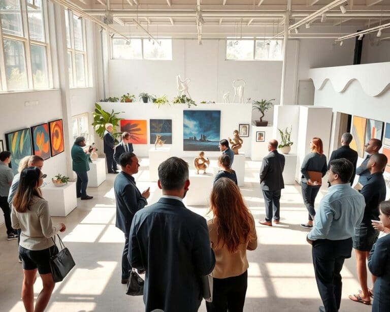 Wie plant man eine offene Galerie?