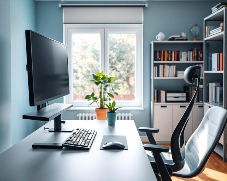 Wie richtet man ein Homeoffice ergonomisch ein?