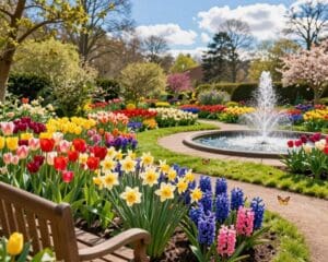 Was sind Ideen für einen bunten Frühlingsgarten?