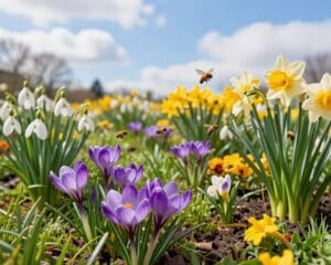 Was sind Vorteile von Frühblühern im Garten?