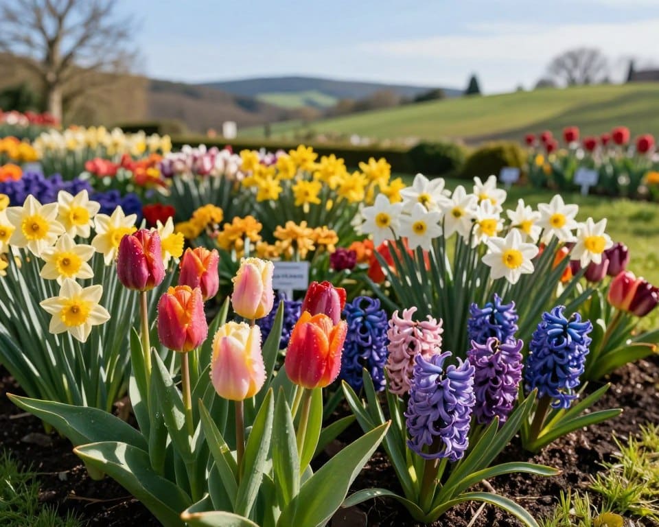 Wie gestaltet man ein blühendes Frühlingsbeet?