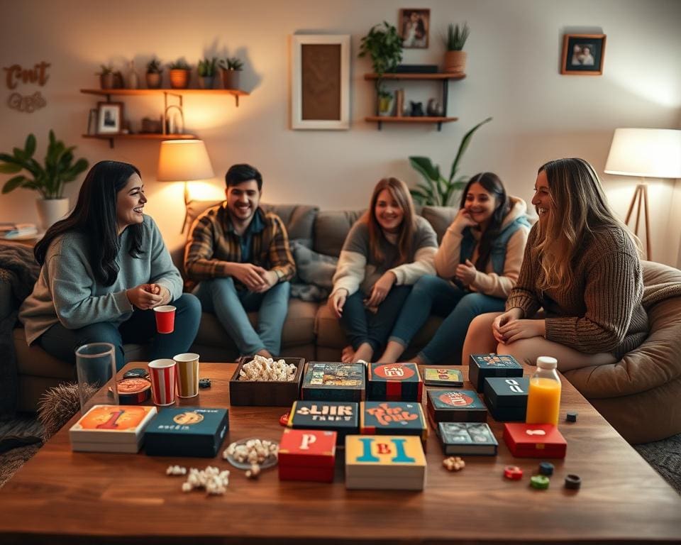 Wie organisiert man einen gemütlichen Spieleabend mit Freunden?