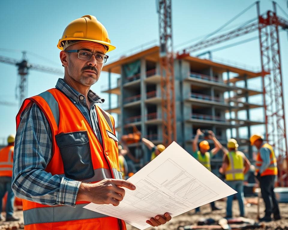 Bauleiter Baustelle
