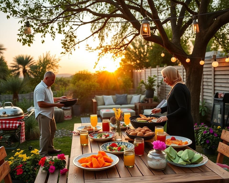 Grillabend Garten planen