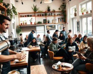 Cafés Begegnungsorte