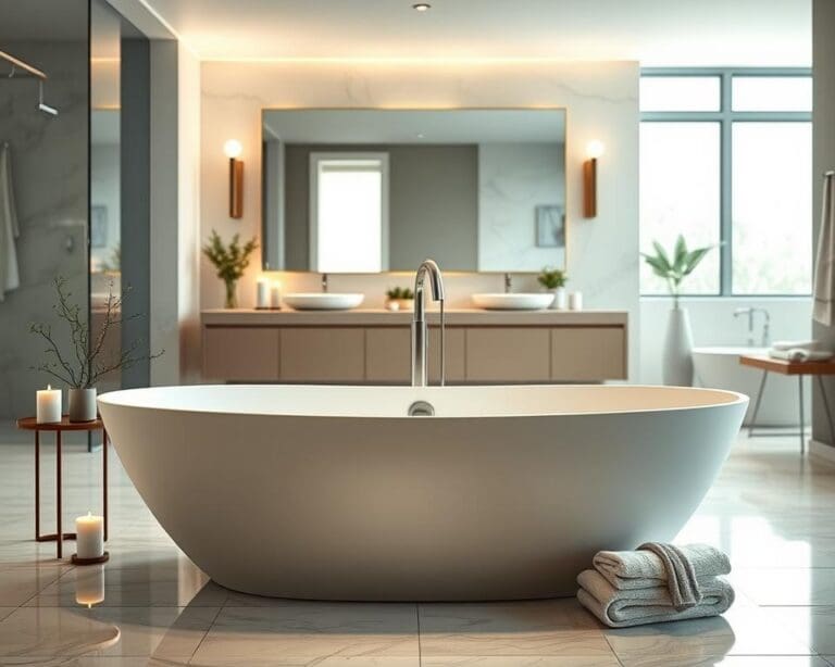 freistehende Badewanne
