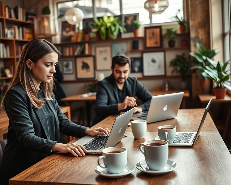 Café zum Arbeiten