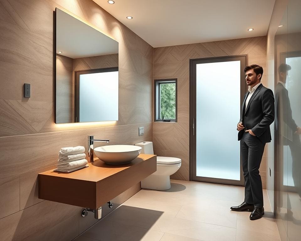moderne Gästetoilette
