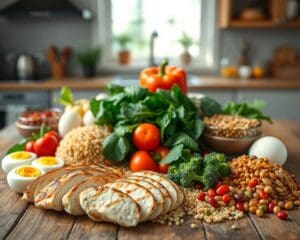proteinreiche Lebensmittel