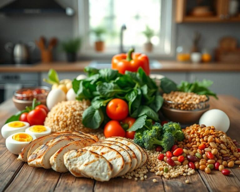 proteinreiche Lebensmittel