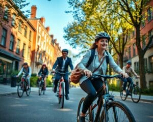 Fahrrad zur Arbeit