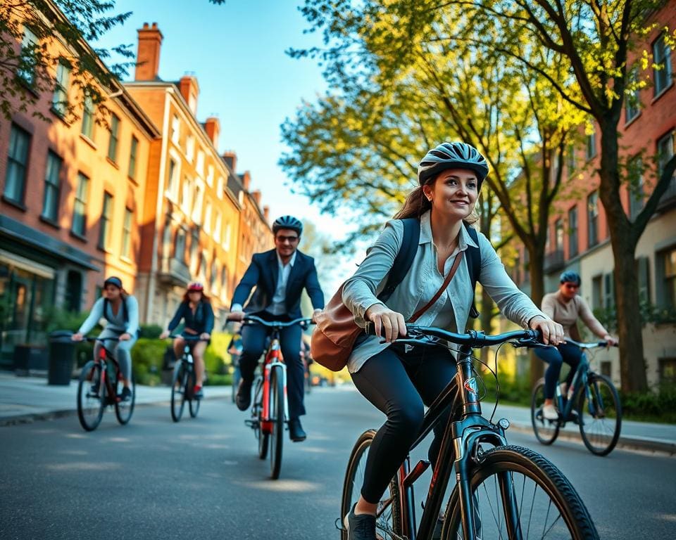 Fahrrad zur Arbeit