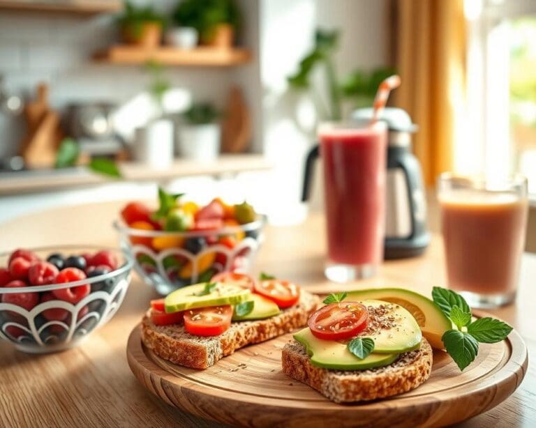 gesundes Frühstück