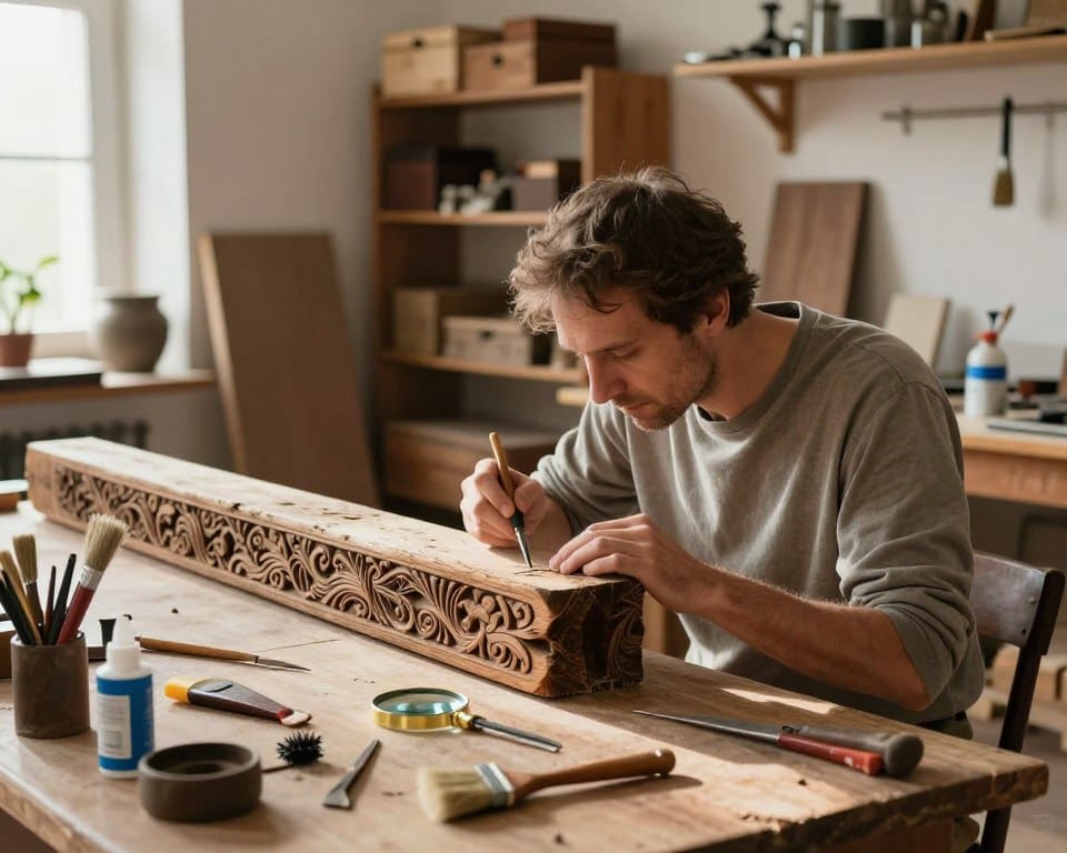 Restaurator für Bauteile